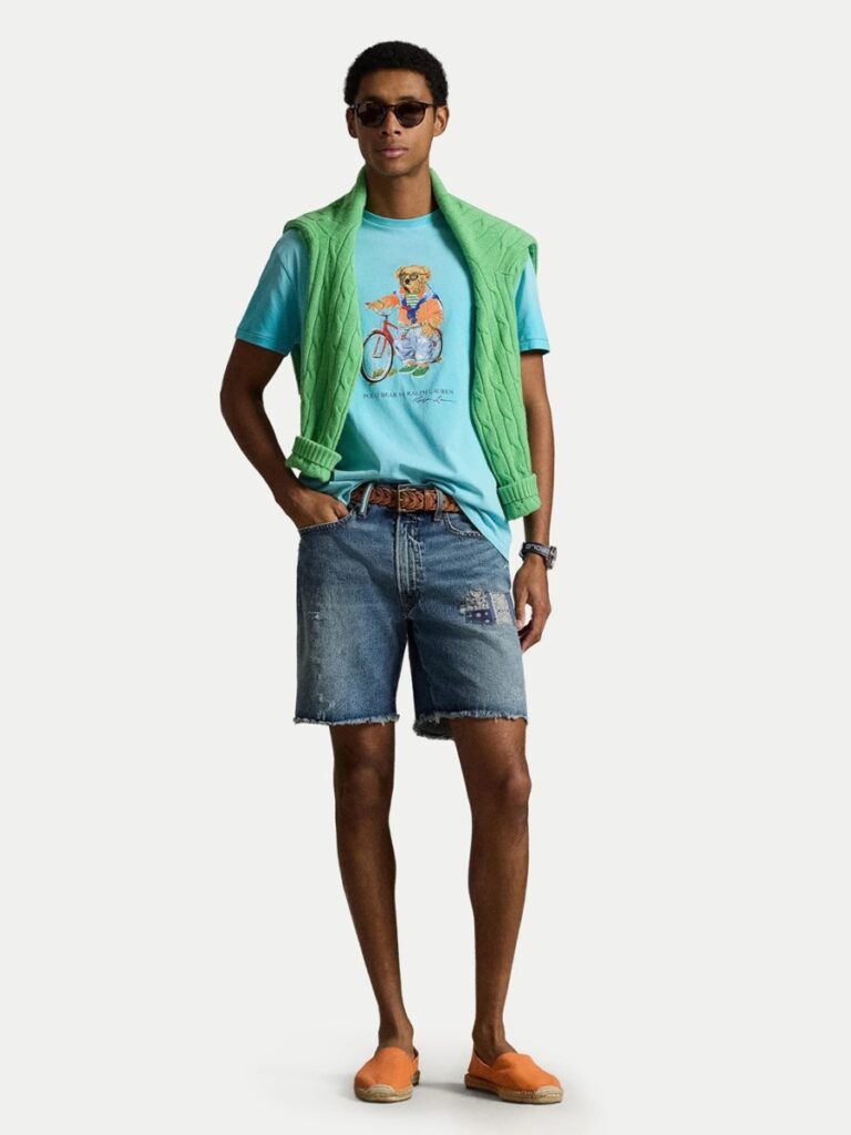 kolorowy T-shirt męski