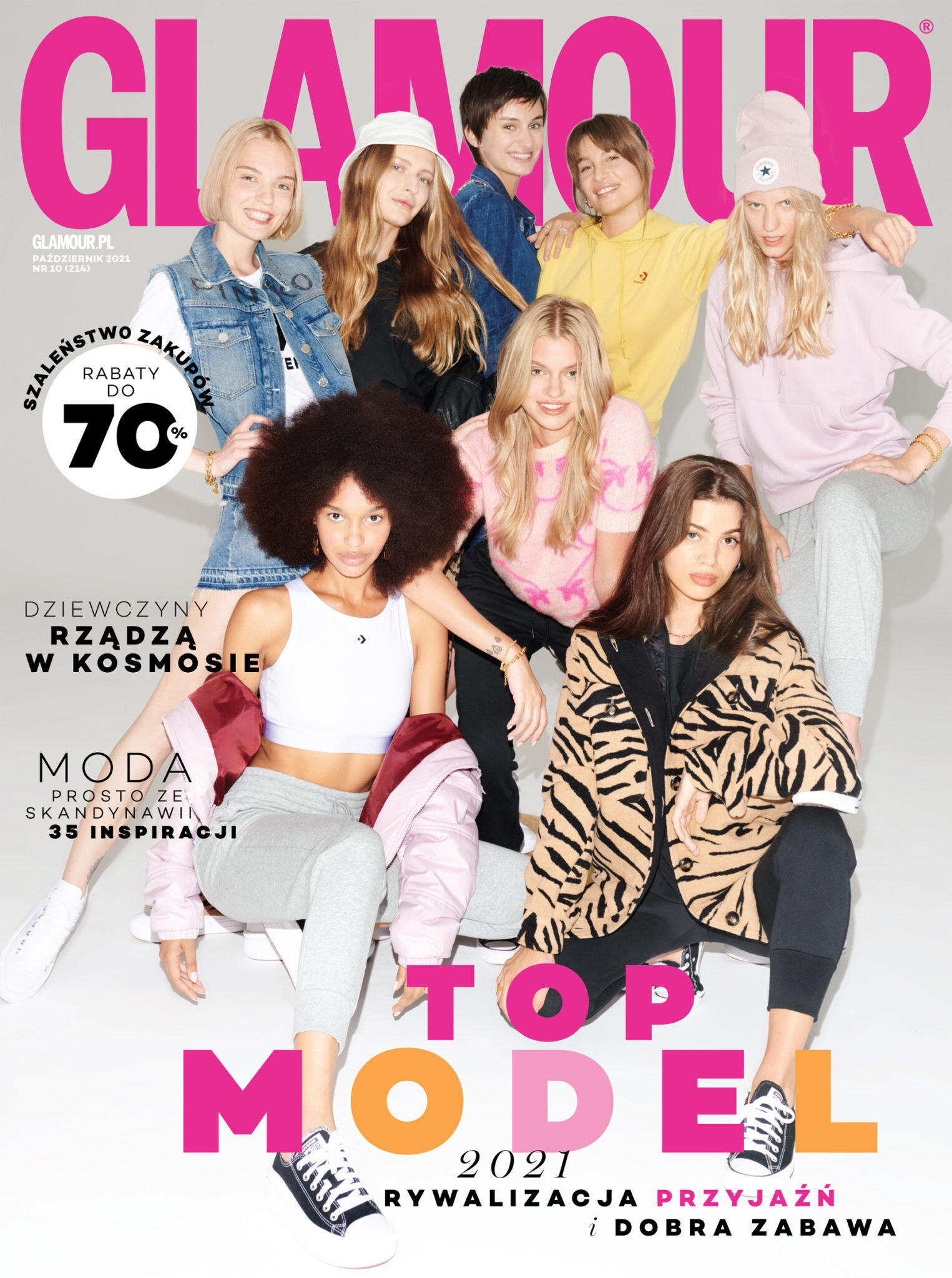 Sesja okładkowa Glamour dla uczestników Top Model 10 - zobacz ich ...