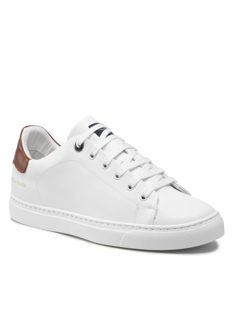 eleganckie białe sneakersy