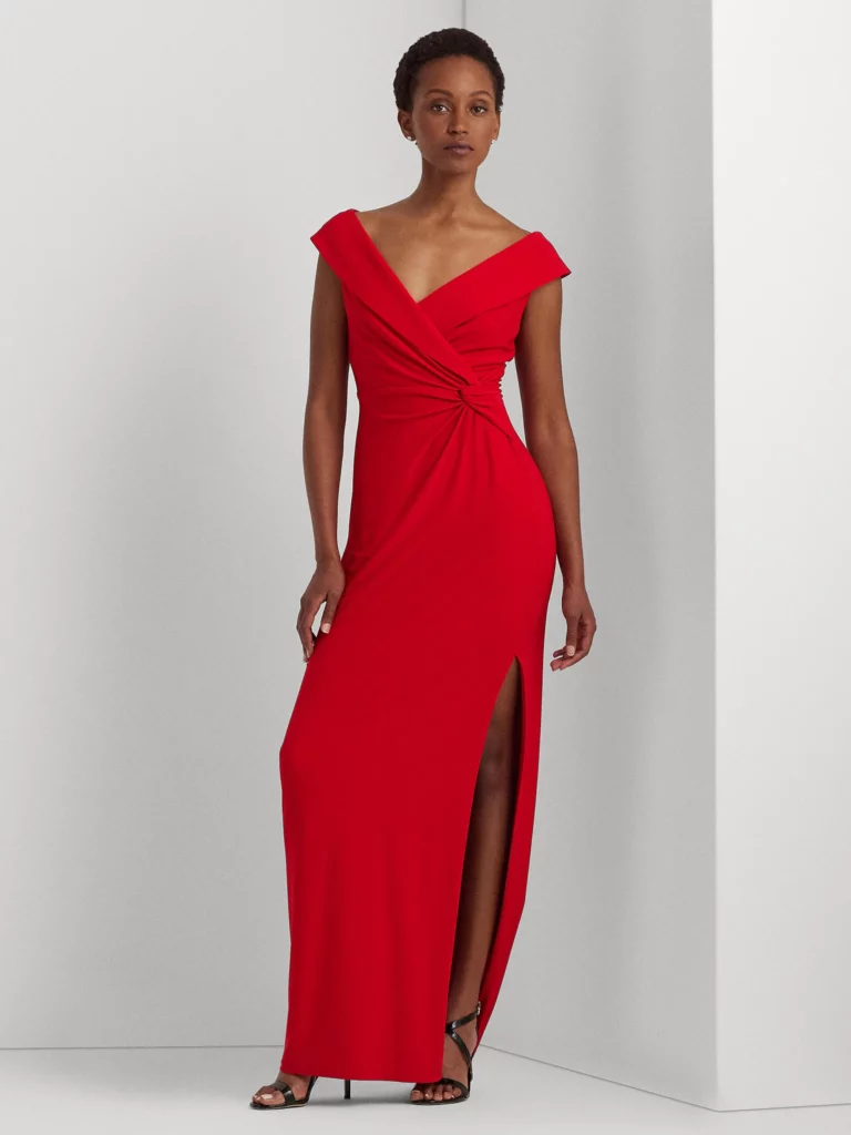 czerwona sukienka na studniówkę 2024