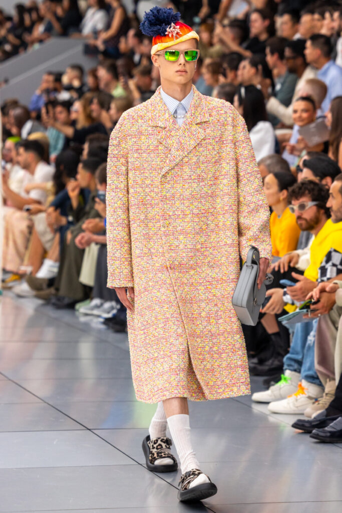 [Moda męska 2024]: tweed i bouclé