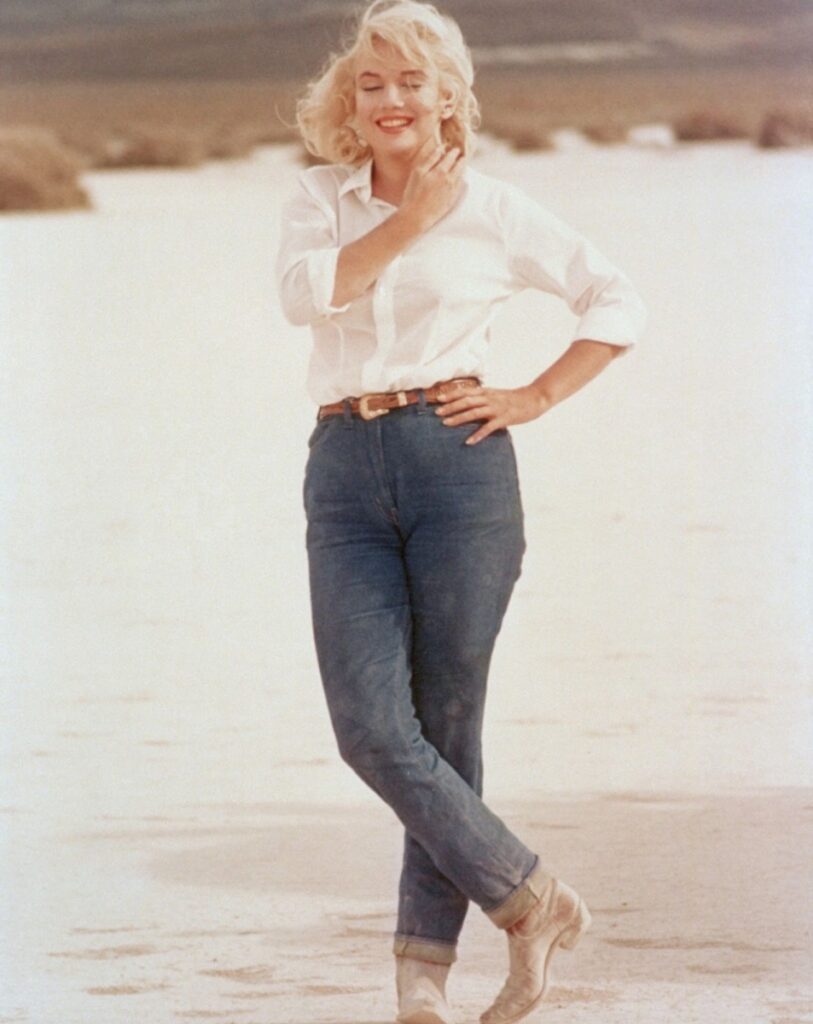 Marilyn Monroe w jeansach Levi's