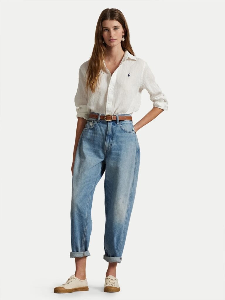 lniana koszula oversize