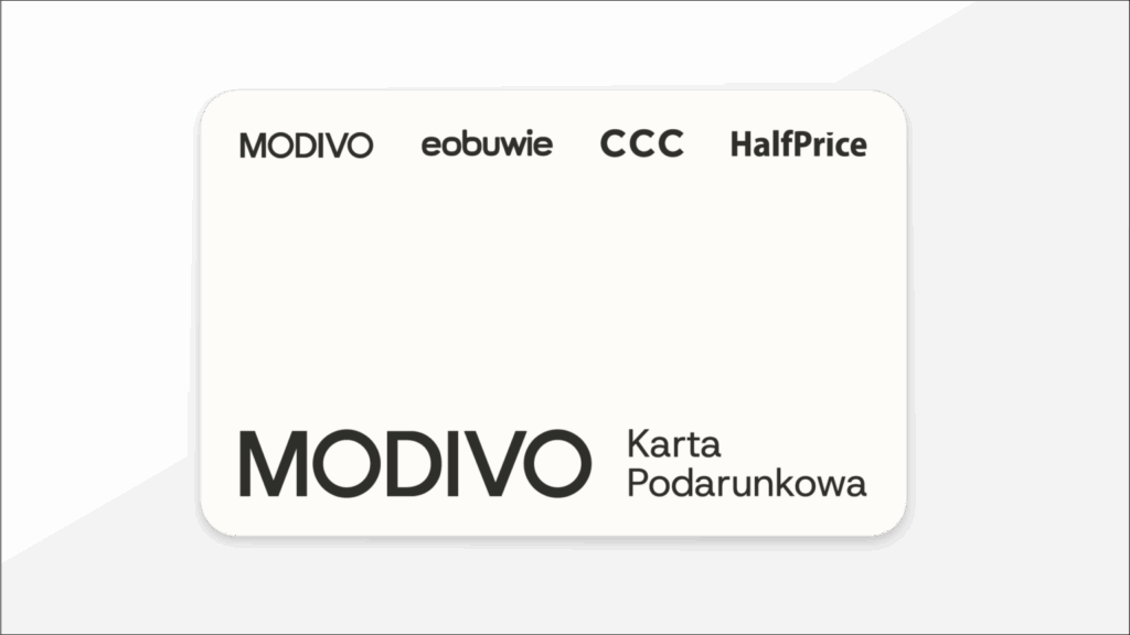 Wirtualna Karta Podarunkowa MODIVO: jak działa?