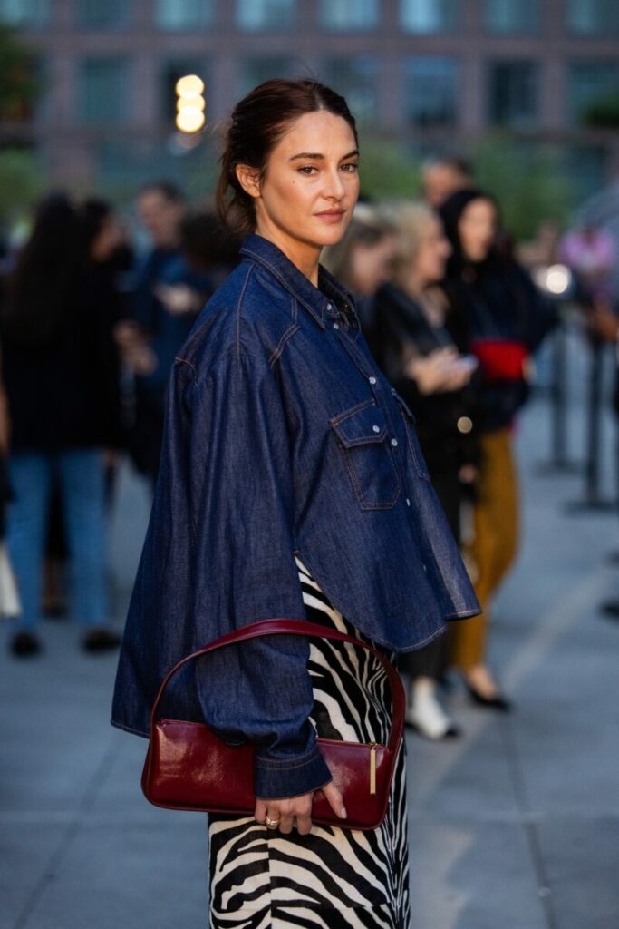 bordowa torebka east west