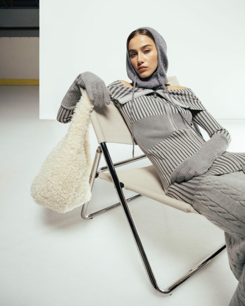 stylizacja z balaclavą damską 