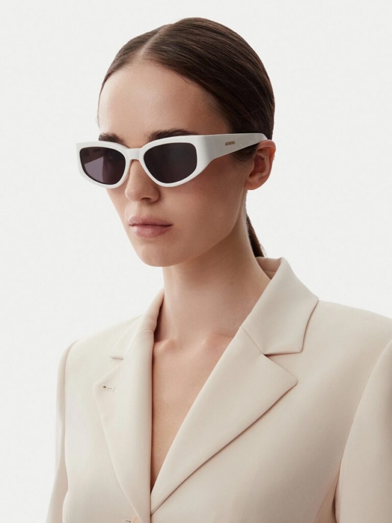 Okulary Jacquemus białe